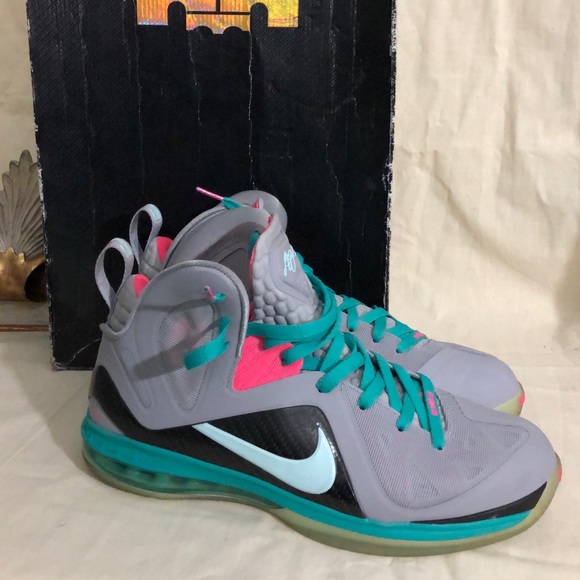 lebron miami vice shoes